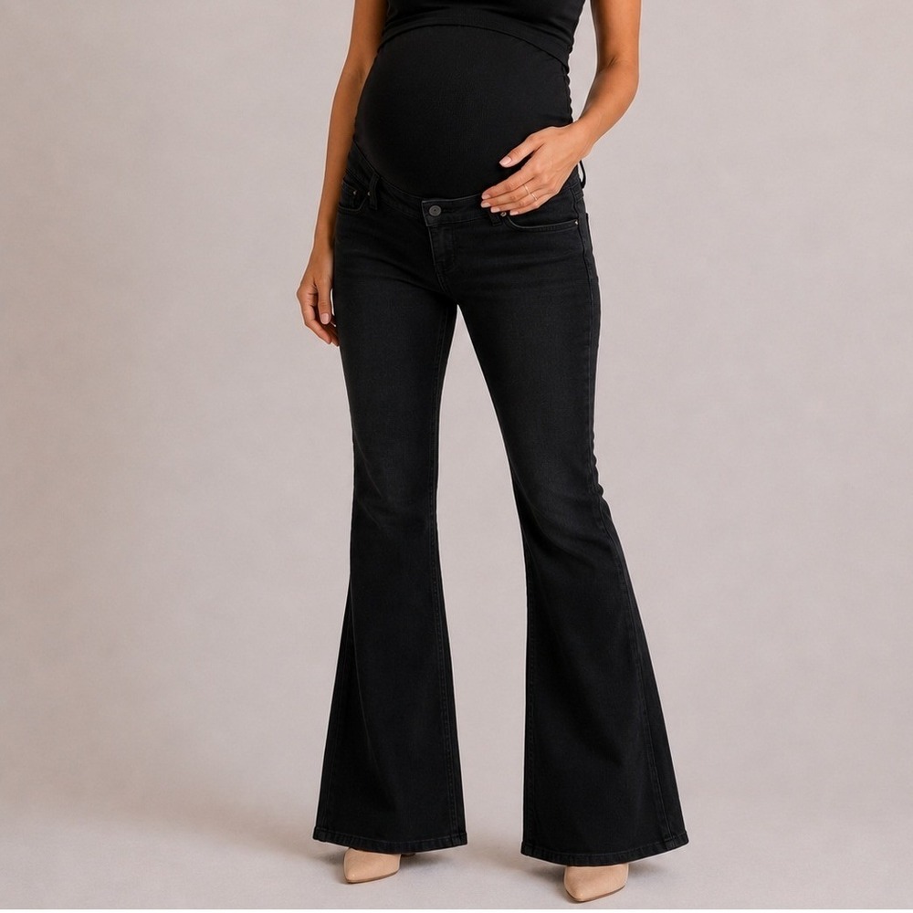 KanCan Los Angeles Maternity Bootcut Jeans 11/29 Pregnancy Minimalist Comfort